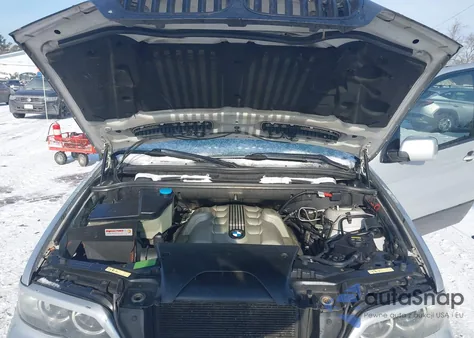 2005 BMW X5 4.8Is z USA, uszkodzony, nr VIN 5UXFA93585LE83036